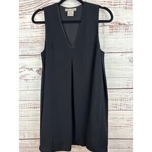 Womens Rohit Ganhdi Rahul Khanna Black A Line Mini V Neck Party Dress Sz 0 PET